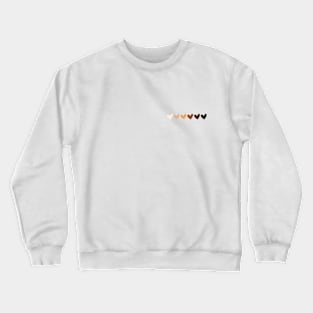 BLM Black & Brown Hearts: Anti Racism Movement, Equality, Black Lives Matter Crewneck Sweatshirt